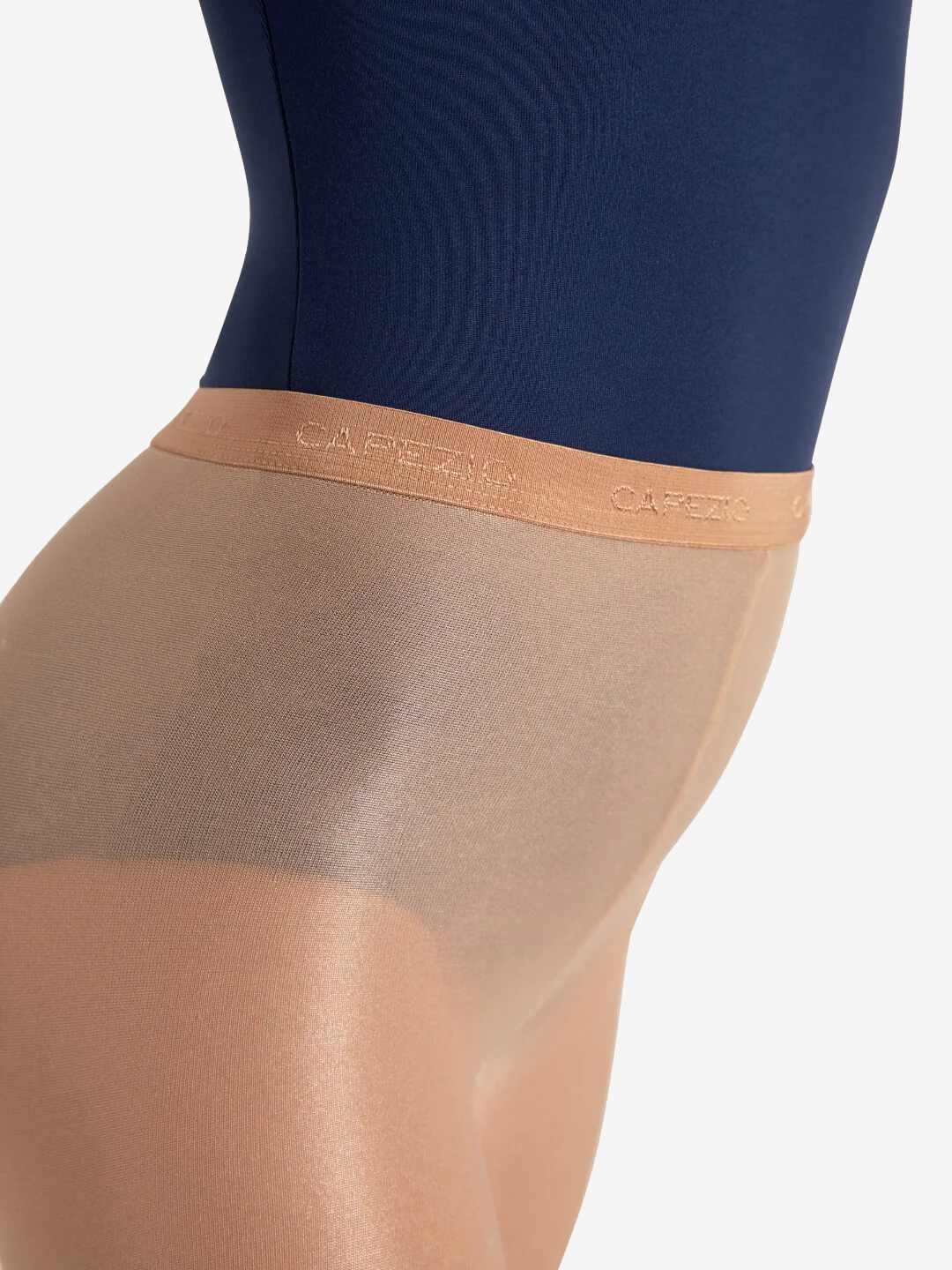 Store Capezio ultra shimmery footed dance tigh