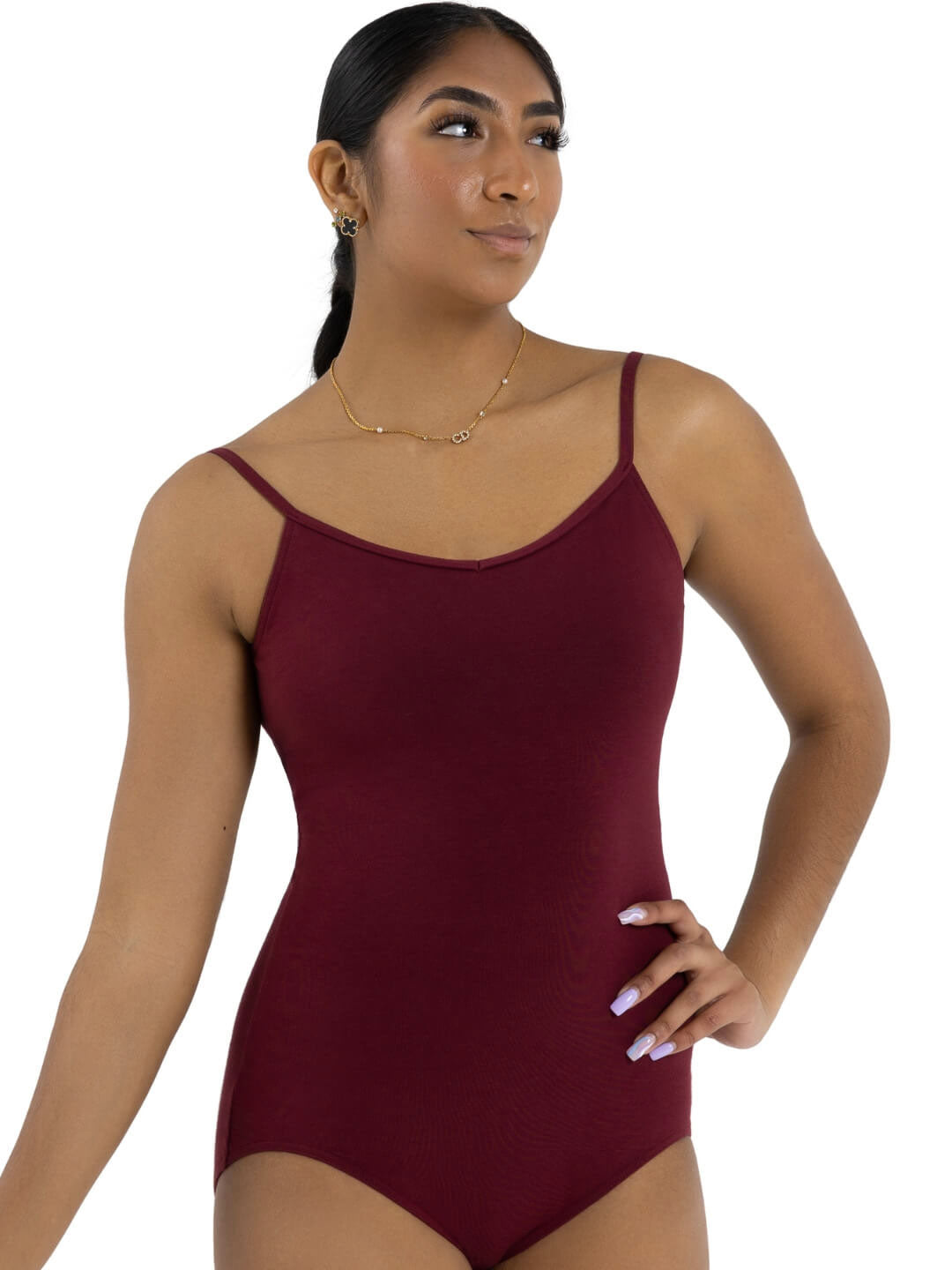 V Neck Camisole Leotard Capezio Dance Shop