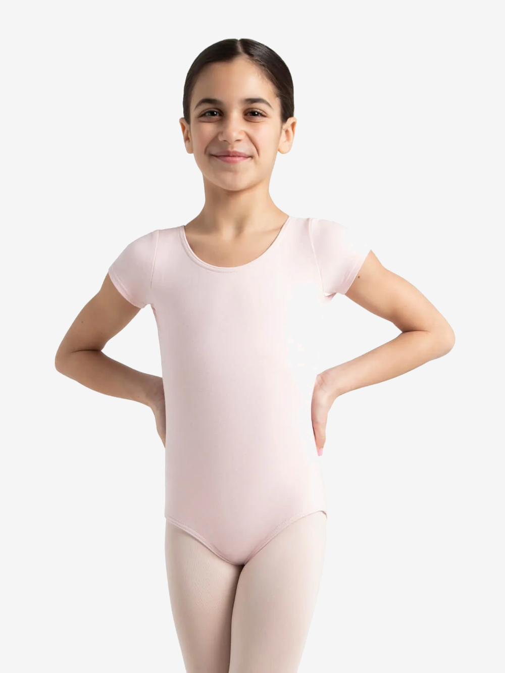 Short Sleeve Leotard - Girls